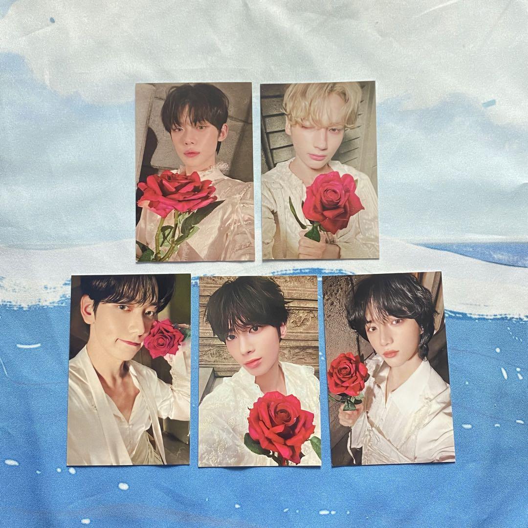 

[Б/У] TXT предварительно записанный завтра все 5 штук Корея Sanok Туба торговая карточка