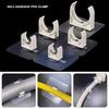 1/5Pcs Punch-free Water Tube Holder Garden Irrigation Tube Clip Connector Self-adhesive Pipe Clamp