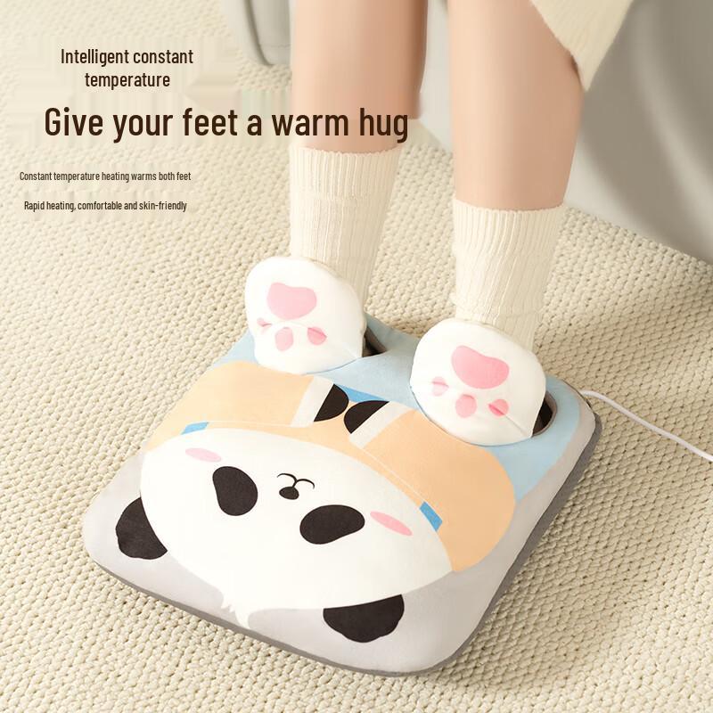 Rainbow Electric Foot Warmer with Temperature Control