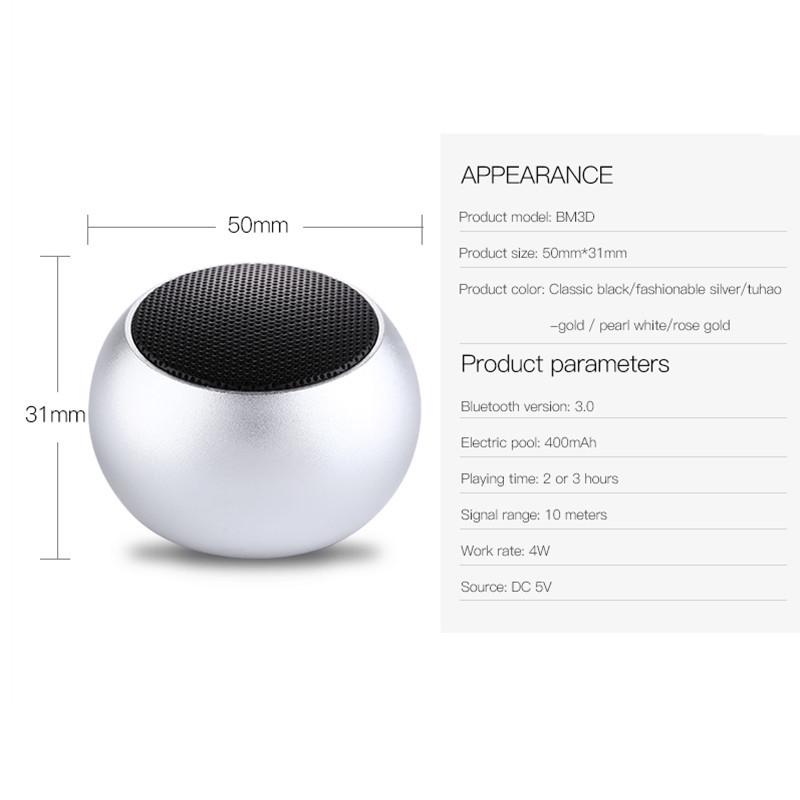 Buy Bm3D Bluetooth 2.0 Speaker With 