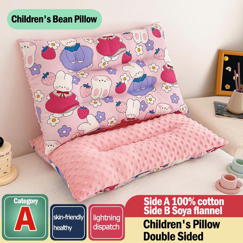 Soft Gauze Baby Pillow Comfortable Doudou velvet pillow For Newborns Baby Sleep Headrest Breathable Infant Kids Pillow