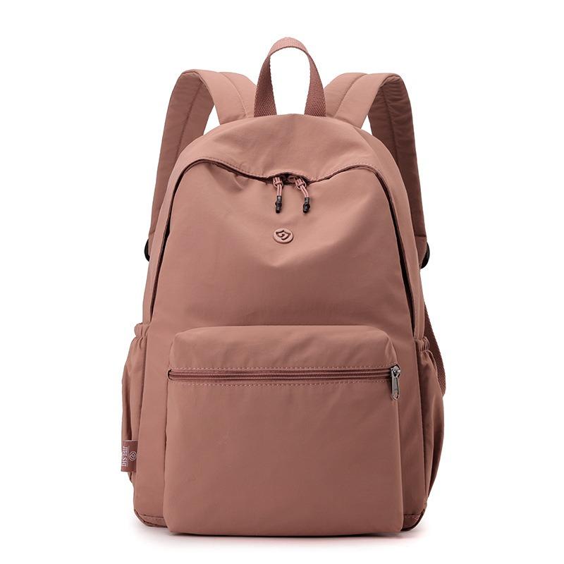 Anti-splashing nylon bag, new large-capacity student schoolbag, trendy outdoor travel bag, literary women's backpack.