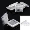 12/16Pcs Furniture Caster Cup Carpet Protectors Comfortable Touch Spiked Furniture Cup Clear Plastic Chair Leg Covers