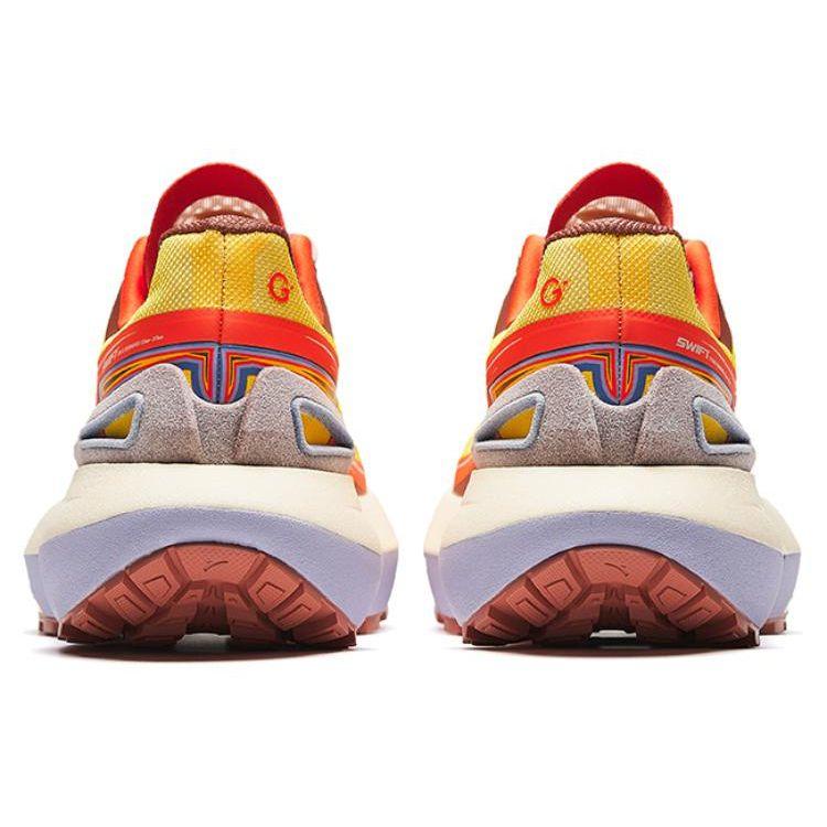 Anta Champion Series Comfortable Versatile Shock Absorbing Durable Low Top Outdoor Functional Shoes Men Shoes Light-Red Orange 112416601A-3