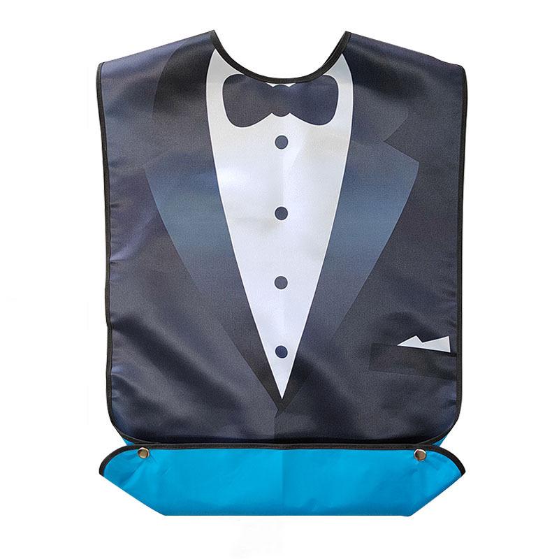 Waterproof Adult Bib for Seniors - Ideal for Mess-Free Meals