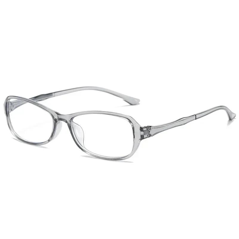 Fashionable Square Reading Glasses Anti Blue Light Ultra Light Unisex Vintage Small Frame Portable Glasses for Men Women