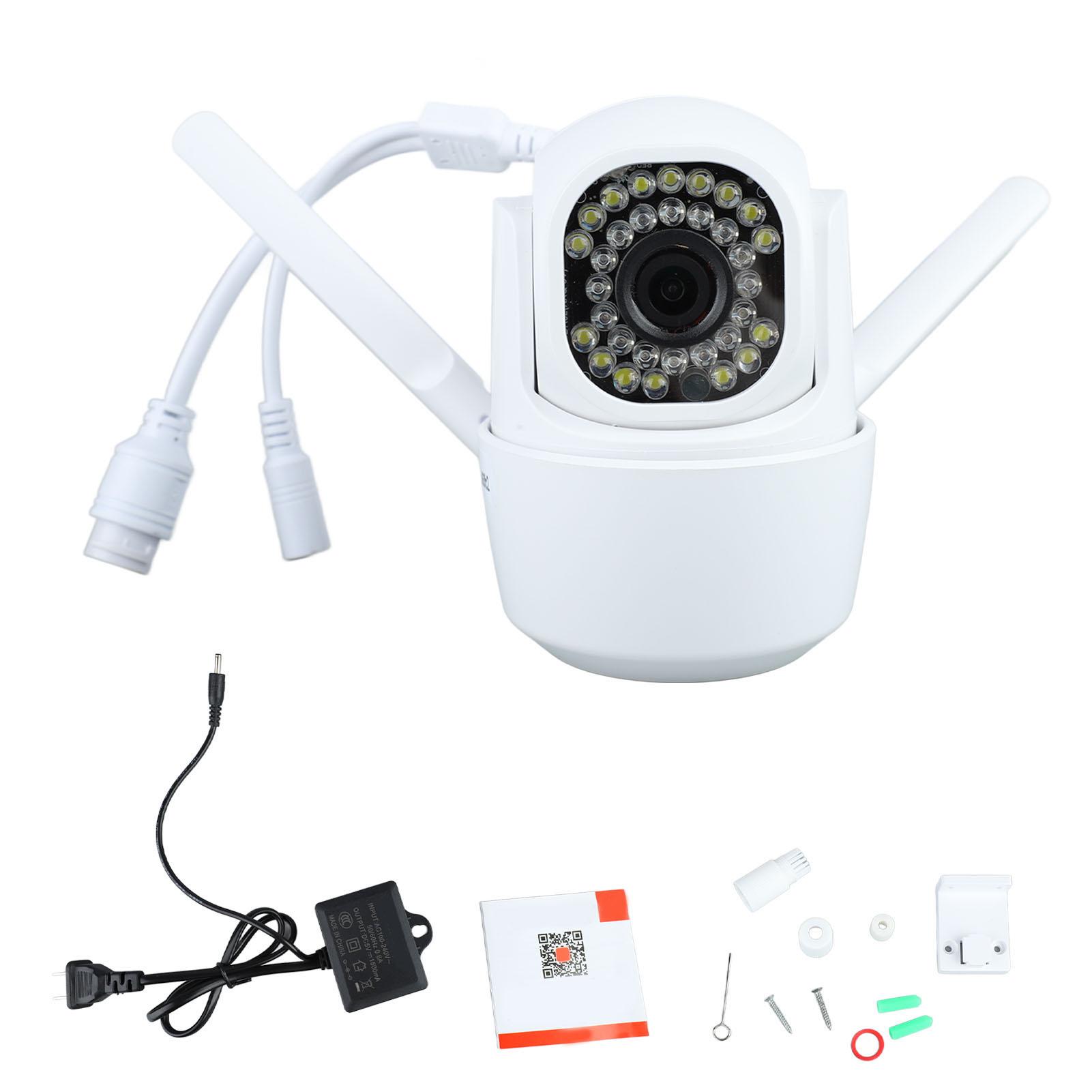 

Smart Security Camera Wifi Wide Angle Two Way Intercom Remote Monitor Human Detection Defensive