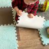 10PCS Baby Play Mat - Soft Plush Warm EVA Foam Puzzle Carpet Shockproof Children's Room Bedroom Mat Safe Baby Toys Accessories
