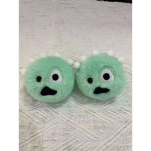Cortisball plush ball pendant with the same plush ugly and cute object around hanging chain fan bag giftMartin KONHO JUHOON