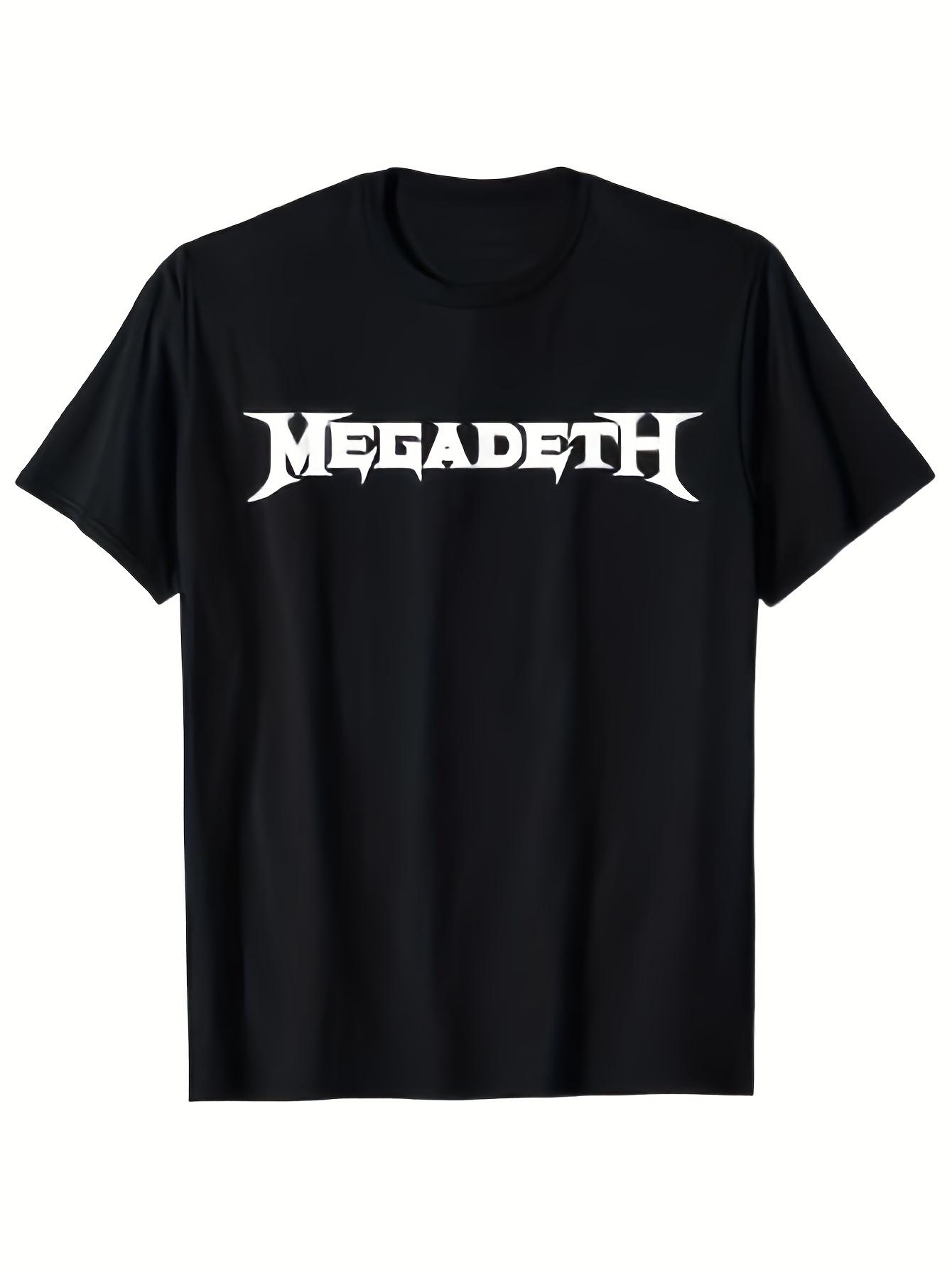Megadeth Official Back to The Start Heavy Metal Band T-shirt - Bold Megadeth Graphic Tee XXXXL