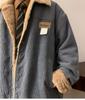 Men's Trendy Retro Winter Corduroy Cotton Jacket with Velvet Lining
