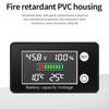 Lead-acid Lithium LiFe PO4 Voltage Gauge Battery Meter DC10V-100V Voltmeter Battery Capacity Indicator with Temperature Control