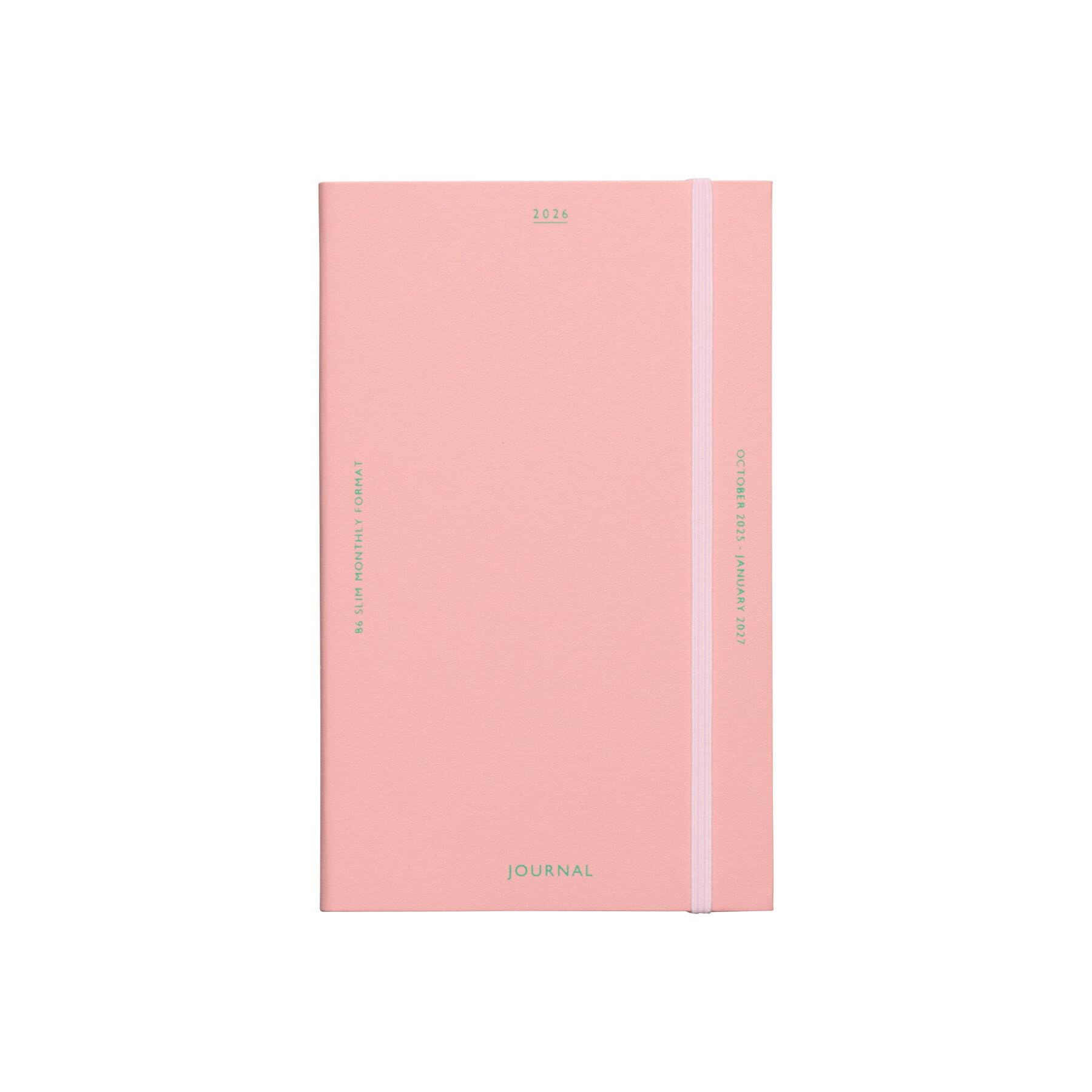 Hightide 2026 Planner Katie Pink B6 Slim Monthly Starts October 2025 Schedule Book / / / / розовый