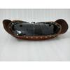 Solo Seat For Harley Brown Leather Skirt Knucklehead Panhead Shovel TC Bobber