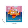 3D Puzzles Cartoon Animals Montessori Game Children Cognitive Jigsaw Puzzle Infant Playthings Educational Toys Ideal for Toddler