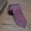 Men's Elegant Floral Pattern Tie: Fashionable Wedding & Banquet Accessory