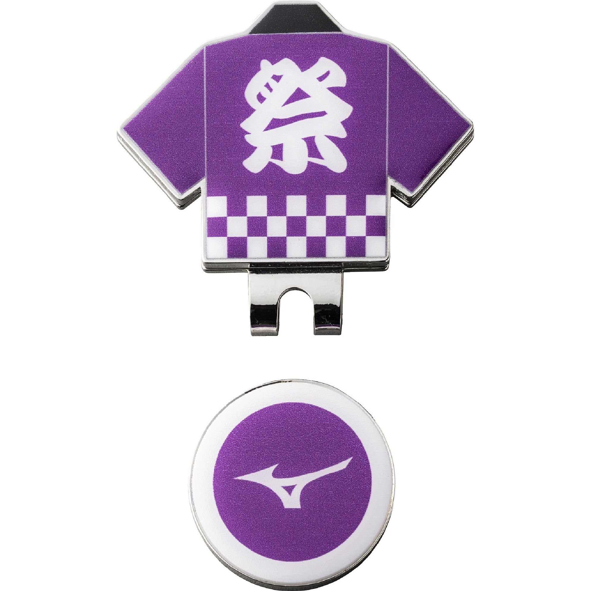

MIZUNO Golf Ball Marker HAPPI COLLECTION Unisex Purple 5LGD2527 фиолетовый