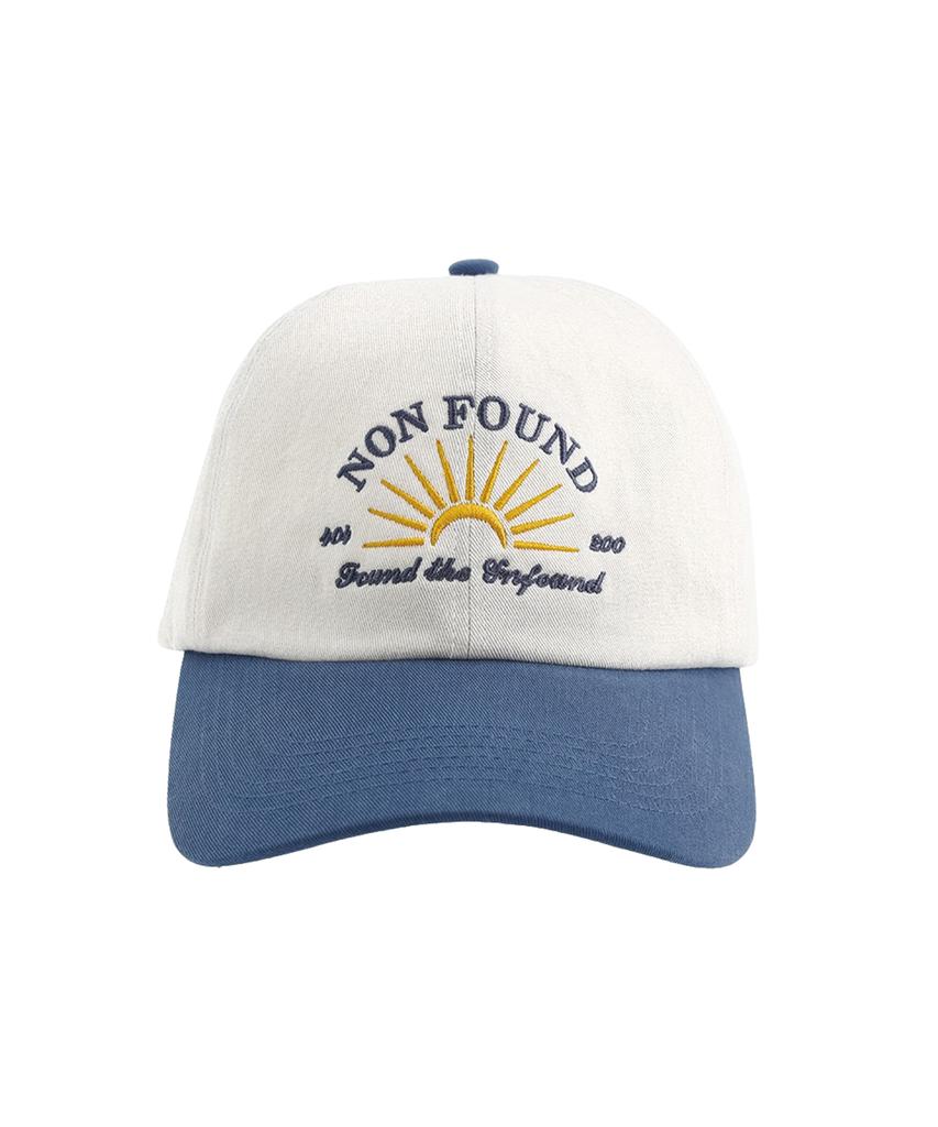 Nonpaundeu Buffering Sun Ball Cap [Cream Blue]