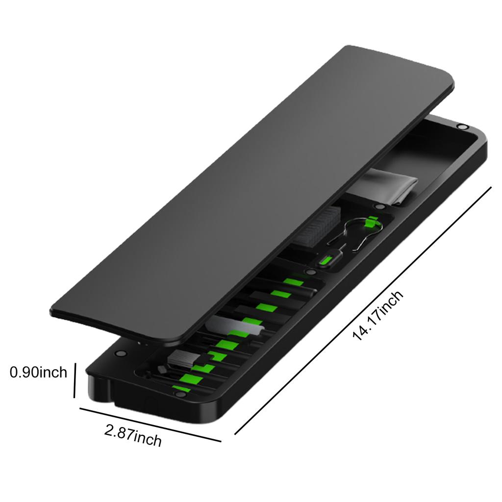 22-in-1 Digitales Reinigungsset Telefon Kamera Laptop Tastatur Reinigungsbürstenkopf Headset-Reiniger Staubabsauger Tastatur Handgelenkauflage