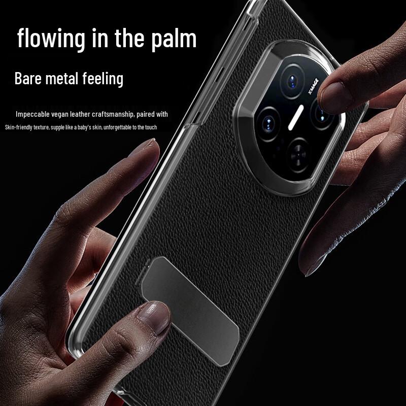 Huawei Mate X7 Skórzane Etui na Telefon z Obrotową Podstawką