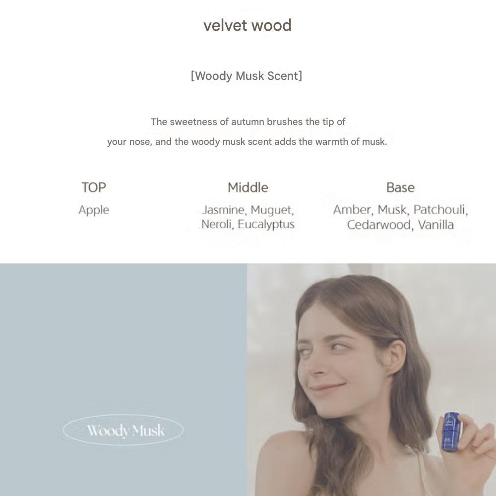 Dailycomma Belleau De Parfum Solid Perfume 4.7 G Velvet Wood