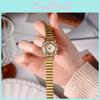 Gedi Vintage Flower Petal Steel Quartz Watch For Women Waterproof Decor