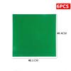 6PCS Classic Base Plates Blocks 32x32 32x16 50x50 Dots ABS Plastic Building BasePlates Bricks Assembly City Road MOC  City Toys