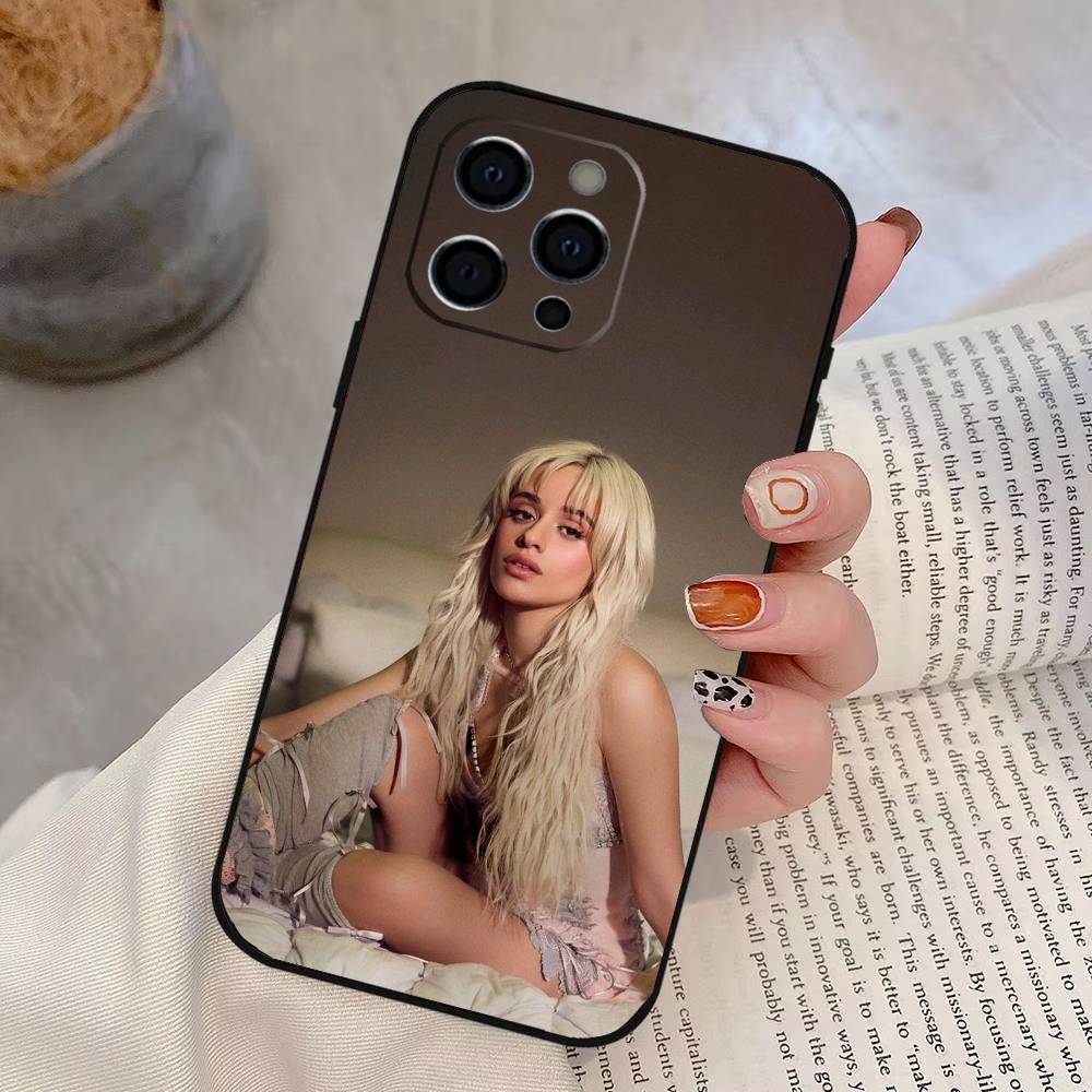 C-Camila C-Cabello Cxoxo Phone Case For iPhone 17, 16,15,14,13,12,11 Plus,Pro Max, Others Soft Black Cover