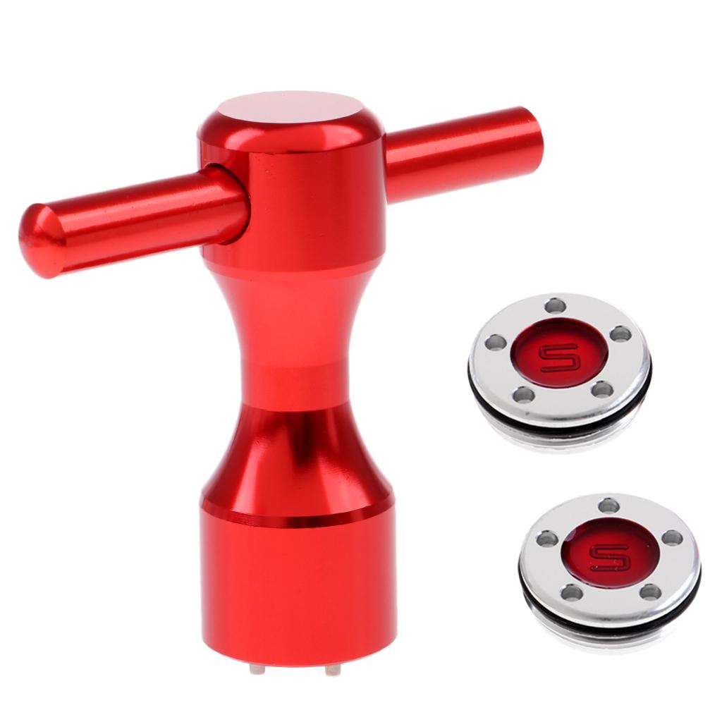 2 Pcs 5-20 Grams Golf Custom Weights with Wrench for Putters