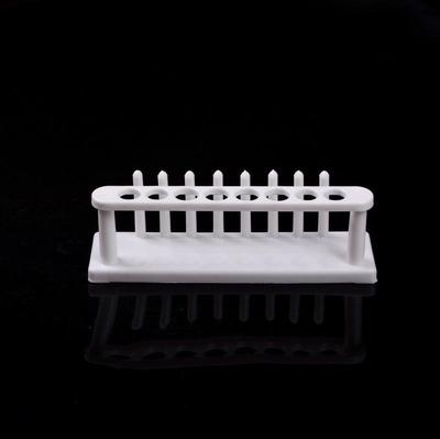 Support de tubes à essai en plastique à 8 trous, support de rangement pour tubes à essai, fournitures de laboratoire