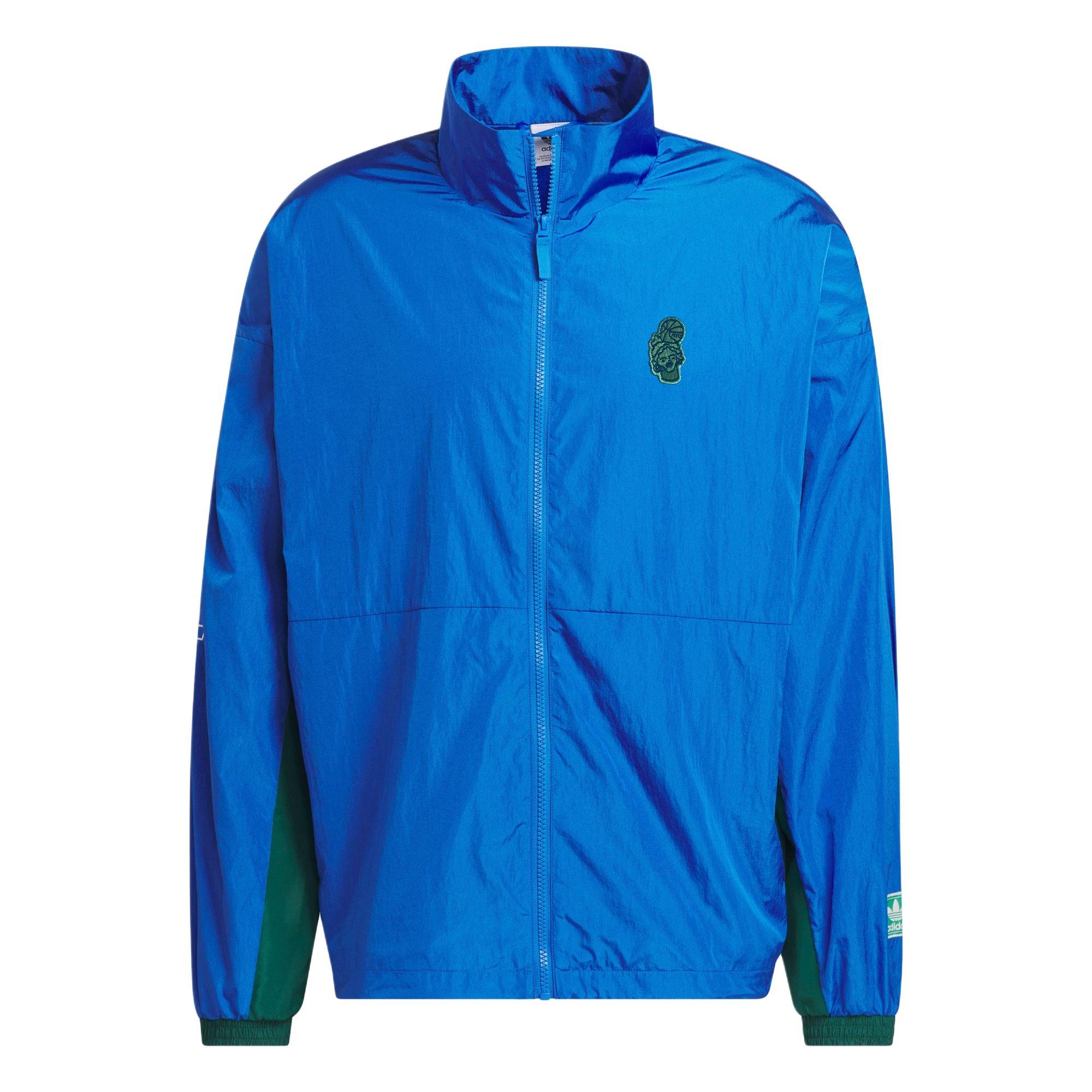 

Куртка Adidas Originals Hoop York City с застежкой-молнией и буквенным принтом, свободная спортивная куртка в стиле ретро, куртка унисекс Air-Force-Blue IT9955 M