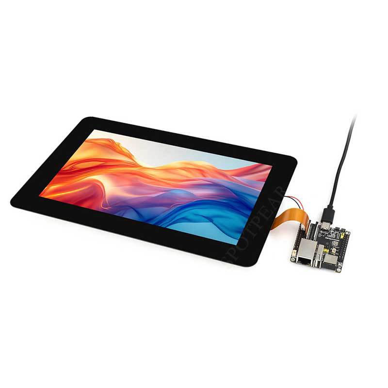 Raspberry Pi 7" DSIMIPI LCD Display 720x1280 with ESP32-P4 Compatibility
