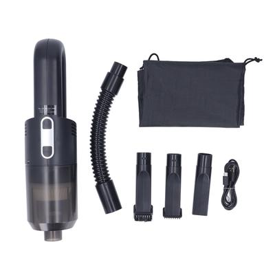 Mini Elektrikli Süpürge 72W 5800pa Emiş Düşük Gürültü USB Şarj Edilebilir Kablosuz El Tipi Araba Elektrikli Süpürgesi