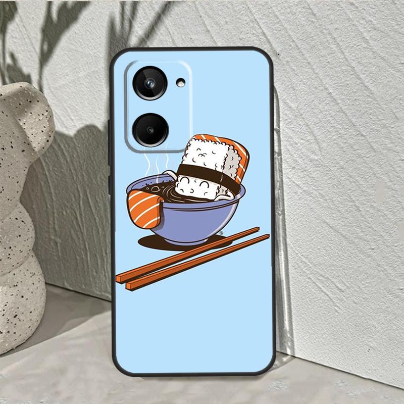 

Kawaii Sushi Crowd For Realme 10 11 12 13 14 Pro Plus C55 C71 C75 C67 C63 C51 C61 C53 C35 C65 GT6 GT7 Pro Case Realme GT7 Pro