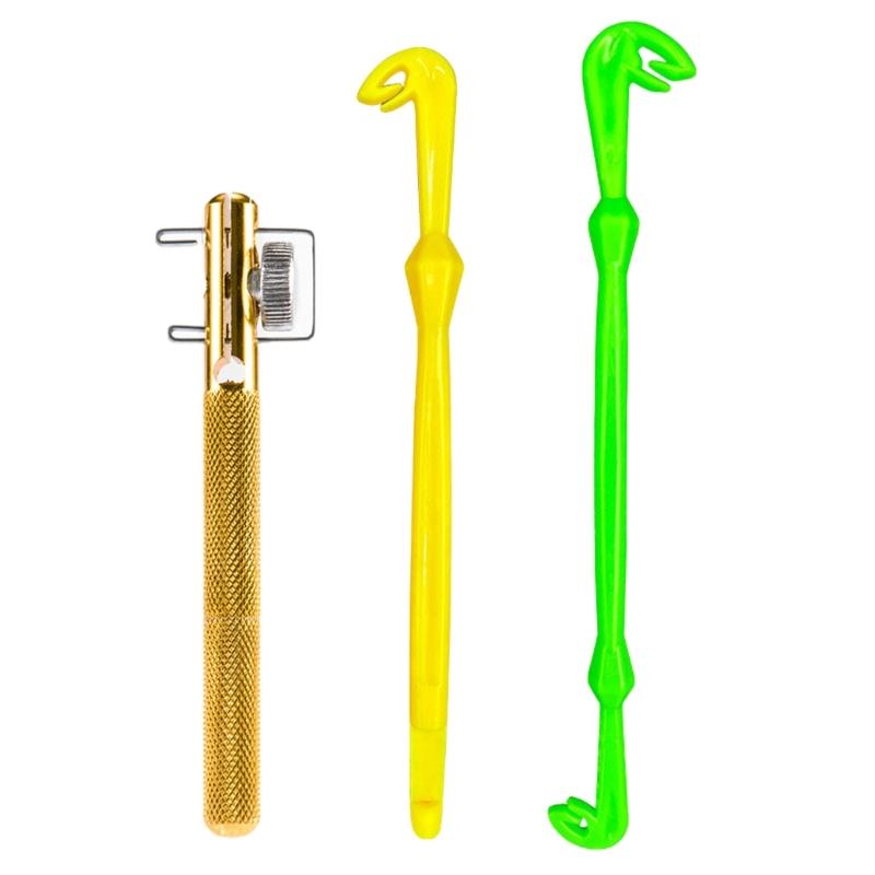 Knot Ties Fishing Hook Ties Easy Hooks Knot Tying Tool for Fly Fishing Manual Fishing Line Tie Tool Fishing Accessories 1