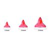 Neon Fluorescent Triangle Hand-Sewn Drill, Glass Rhinestone Flat Buckle Diy Accessories Clothing Wedding Materials Accessories