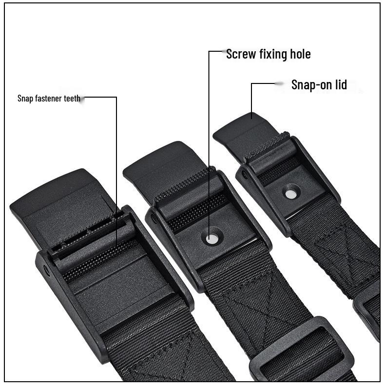 Polyester Strap with D-ring Buckle for Cargo Securing and Pallet Tensioning