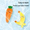 Newborn Soothing Sleep Aid: Carrot Doll Grasp Ring & Security Blanket
