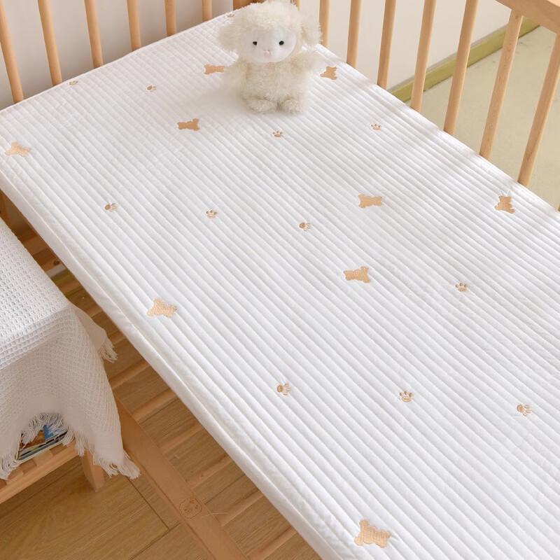 UKKNZZ Cartoon Quilted Kids Nap Fitted Bed Cover