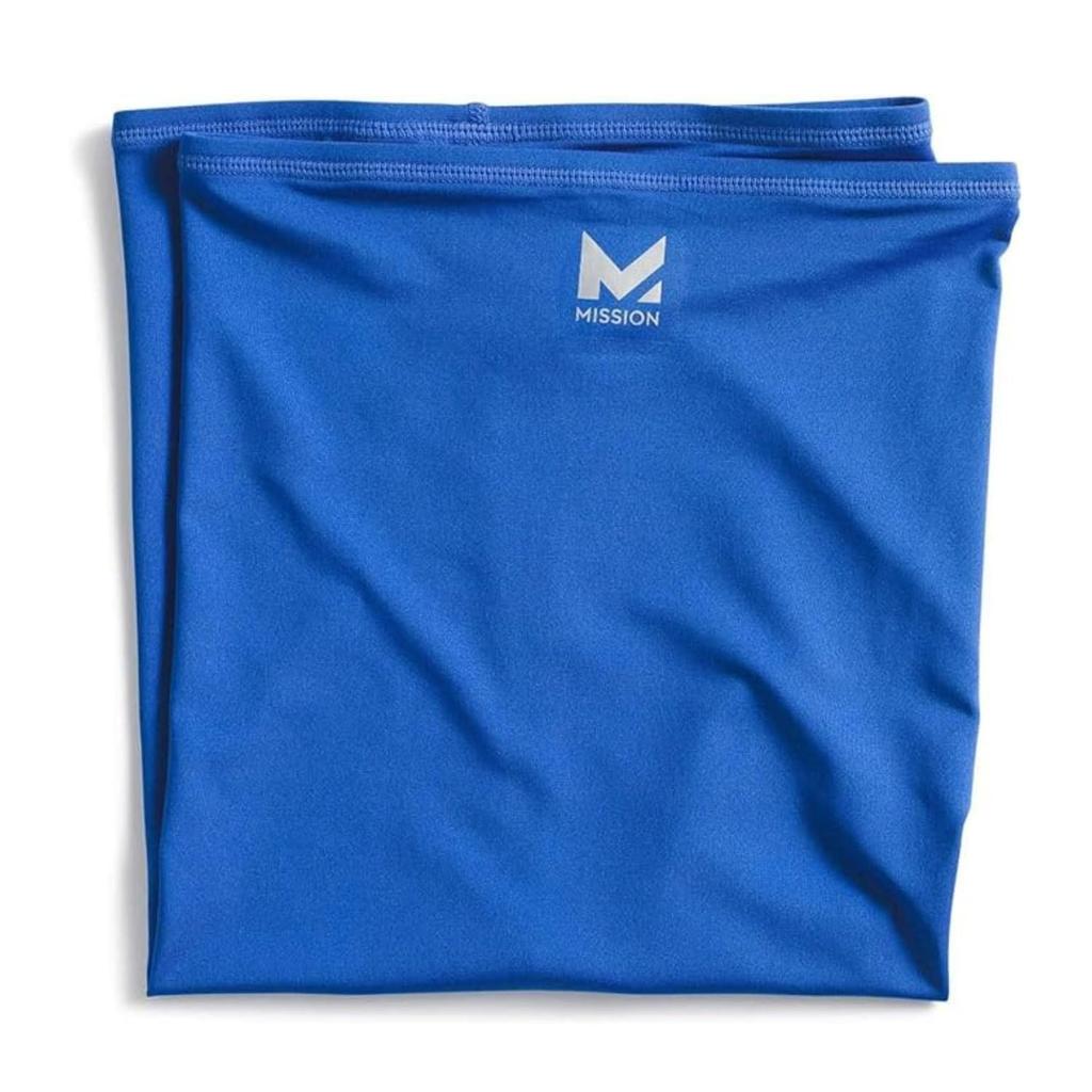 MISSION Blue 109452 Multi-Cool Neck Gaiter Face