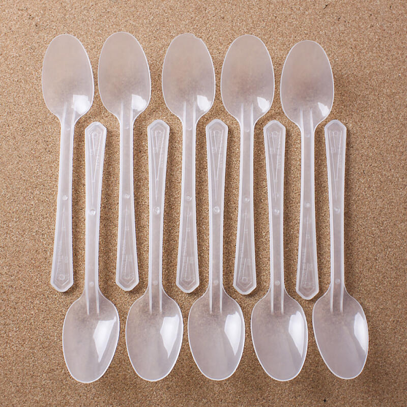 Lotte eLife Reusable Sanitary Spoon (10 Pieces/translucent)