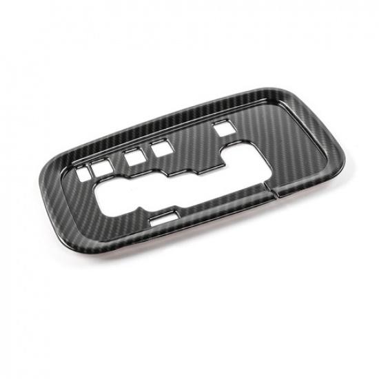 Central Gear Shift Panel Decoration Cover Trim for Jeep Wrangler JK Carbon Fiber