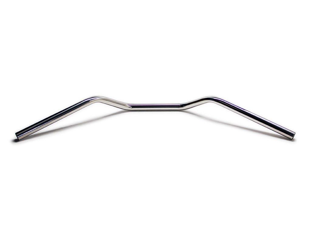 MOTOR ROCK Early Model Handlebars SR Inch Polished "For Maniacs" 7/8 MR-HC051
