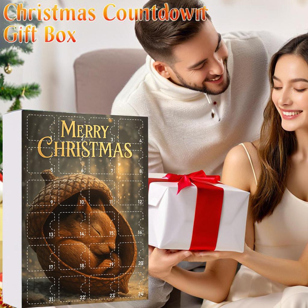 Christmas Animal Blind Box Series With Acrylic Ornaments For Holiday Decor Gift For Kids