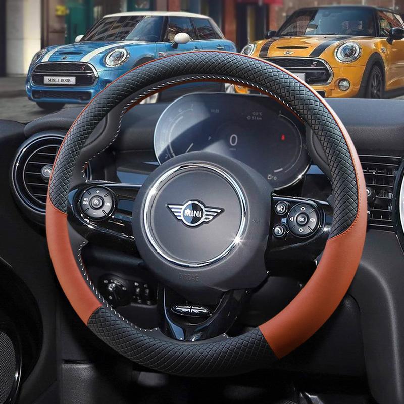 Accessories Suitable for BMW Mini Cooper Steering Wheel Cover Countrymen One Fun Non-slip Grips