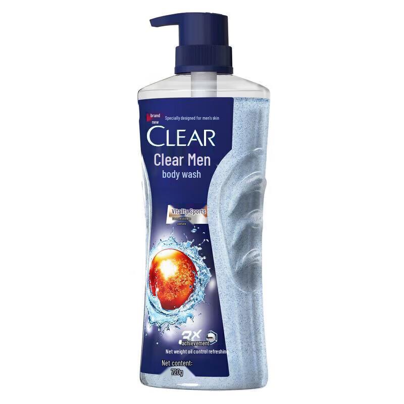 CLEAR Men's Oil Control Body Wash - Active Sport