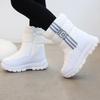 Children's Snow Boots Winter New Styles Children's High Top Winter Boots Children's Shoes with Plush Insulation Children's Cotton Boots