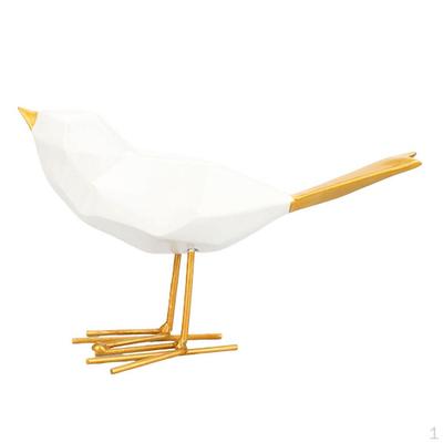 Bird Figure Sculpture Statue for Living Room Bedroom Office Table Decoration 17cm High
