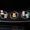 Car Metal Perfume Clip Air Vent Freshener Decor With Adorable Animals Cartoon