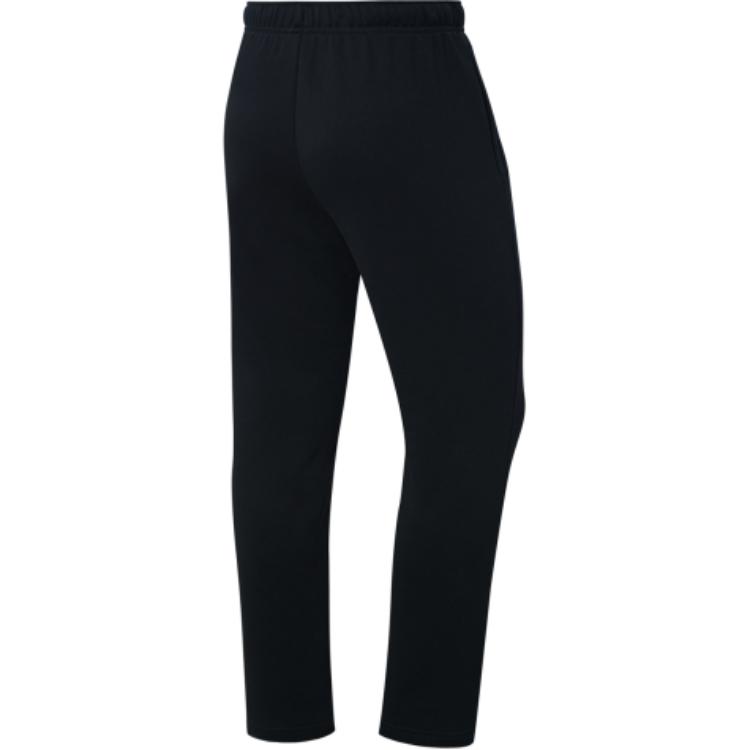 Li Ning Gerades Bein Mittelhoher Bund Lässige Strick-Sporthose Herren Unterteile Schwarz AKLUA75-3